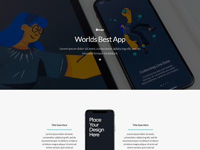 App Landing Page app landing page carrd design landing page nocode template website