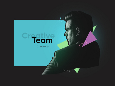 Team Landing page colorful creative creative team dailyui design landing team teamwork typography ui uidesign uiux