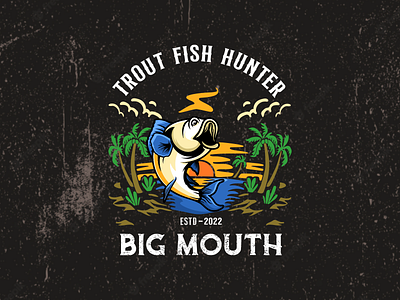 Big Mouth Illustrartion Design.