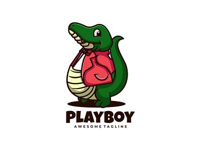 Playboy Animal Mascot style