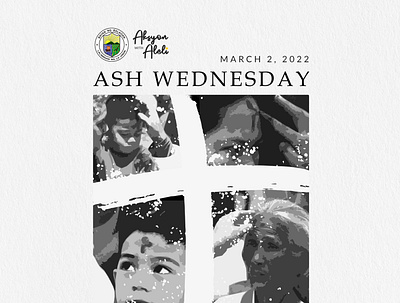 Social Media - Ash Wednesday Sample graphic design