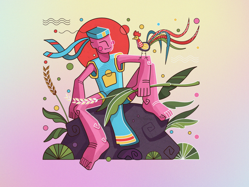 Vietnam culture #5 by Mink Quy on Dribbble