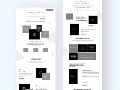 MentorCruise Initial Concept - Wireframe