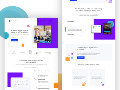 UX Strategy Web Page Exploration product agency product page services services page ui design uidesign uiux ux design uxui web design web app web page design webdesign website website design