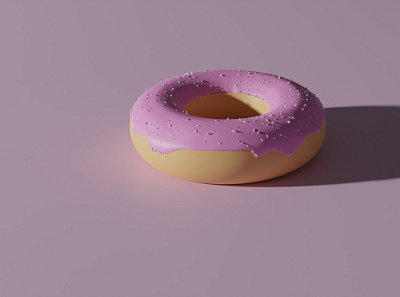 A donut 🍩 3d animation branding graphic design logo motion graphics ui