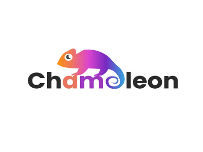 Chameleon Logo Design Exploration 3d animal nature brand identity branding cute positive eye eyes for sale unused buy freelance designer gradient lights shading green fresh head smile face jungle exotic logo mark symbol icon mascot character mihai dolganiuc design nft tropical forest web 3