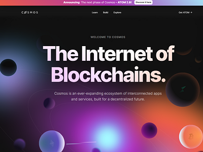 Cosmos - Blockchain Web App