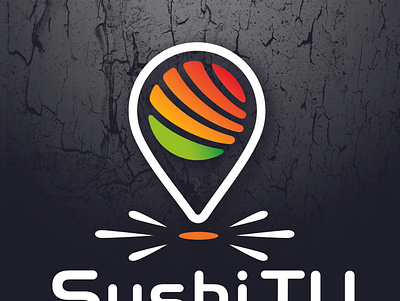 logo for the network of sushi bars "SUSHI TU" autobranding branding character design design graphic design illustration logo