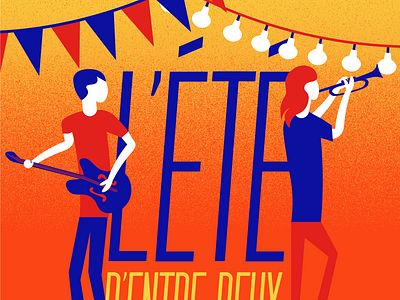 L'Été d'Entre Deux - Summer Music Festival - Branding