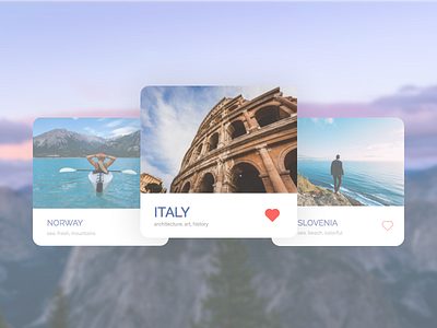 Travel app clean design fresh photo photography simple travel typography view web webdesign website