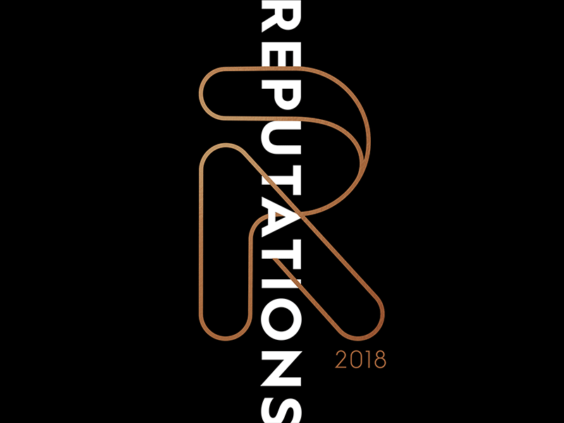 Reputations logo book branding digital privateevent simple ui ux