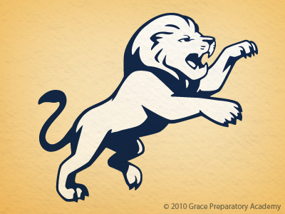Grace Preparatory Mascot Logo