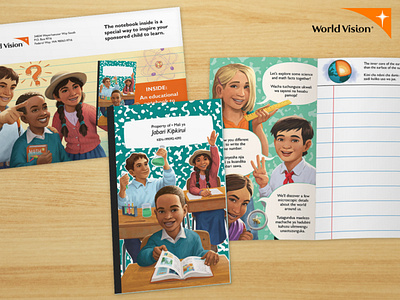 World Vision Back-to-School Notebook