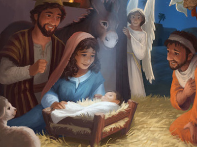 World Vision Christmas Card - Nativity 