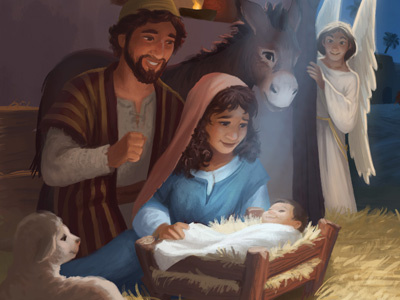 World Vision Christmas Card - Nativity