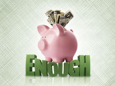 Enough art direction church design ministry money typography