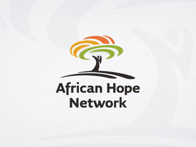 African Hope Network Logo charity illustration logo logo design ministry non profit nonprofit uganda