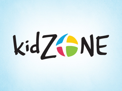 KidZone Logo children church kids logo logo design ministry youth