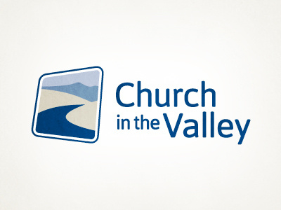 Church in the Valley Logo church logo logo design ministry