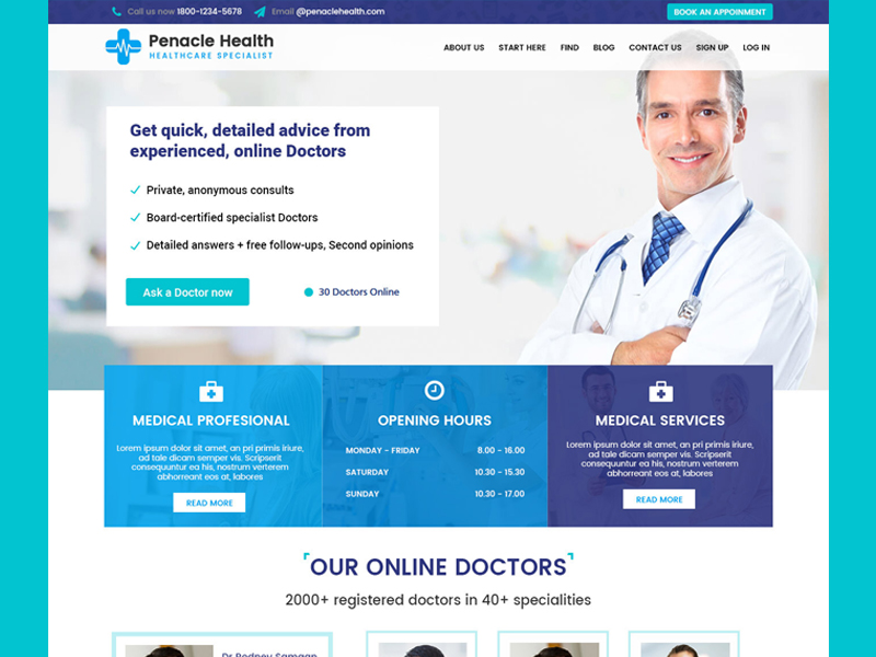 Medical by Sankhala Info Solutions on Dribbble