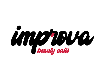 Nail Salon Logo beauty branding design elegant font logo minimal nail nails pink salon sign vector