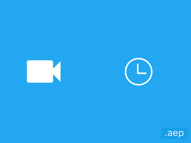 Simple Icon Morph - After Effects Freebie.