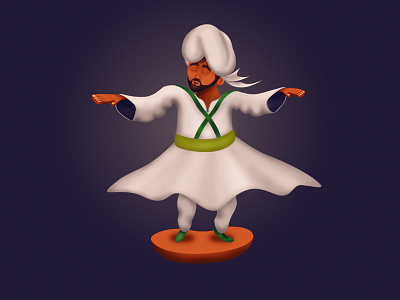 Tanora Sufi digital digital art egyption sufi tanora تنوره