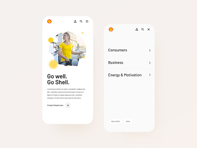 Shell – Mobile Website