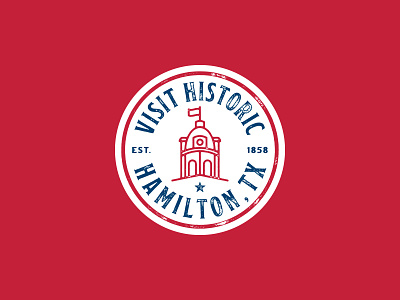 Hamilton, Texas logo branding design graphic design identity logo texas forever