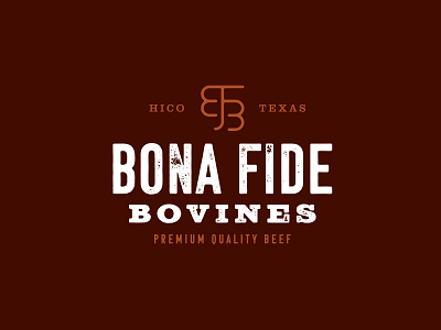 Bona Fide Bovines Logo