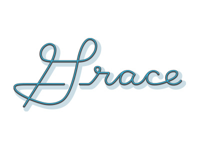 Grace typography