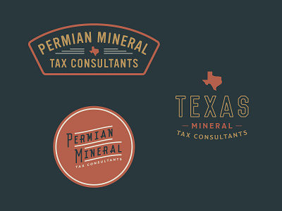 Permian Mineral Tax Consultants Logo Exploration branding graphic design identity logo