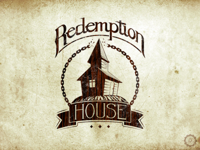 Redemption House bible branding christian emblem identity logo type typography youth