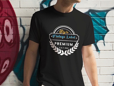 Style Vintage t-shirt branding design logo logo design t shirt t shirt design t shirt design vintage vintage t shirt