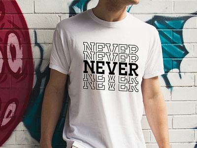 Typographic T-shirt