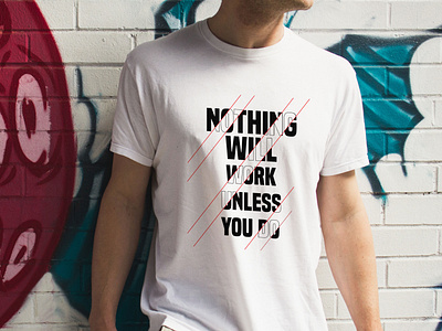 Typographic T-shirt