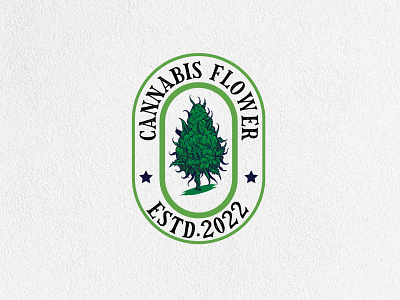 Cannabis Logo branding cannabis cannabis logo cannabis logo design cannabis vector design graphic design illustration logo vector vintage logo