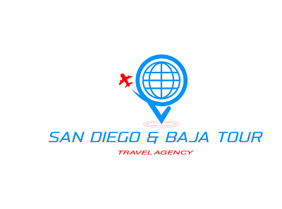 San Diego and Baja Tours logo graphic design illustration logo typography vector