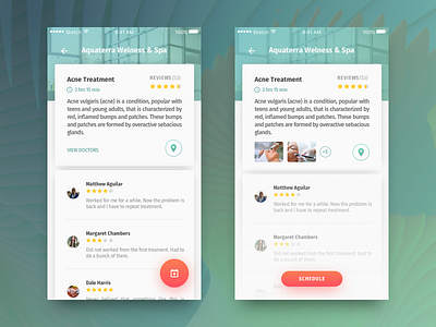 Private Clinic App Concept android app beauty clinic design ios mobile app private clinic spa ui ux