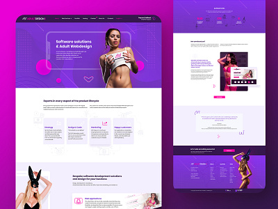 Web UX/UI Design Agency page design interaction design landing logo product responsive ui ux web website