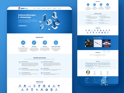 Web UX/UI Design: Agency Landing Page