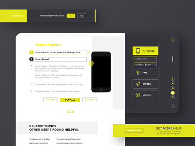 Web Skin for Service Company