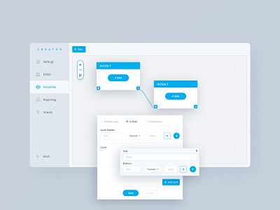 UI : Content Creator Visualizer design interaction design product responsive ui ux web