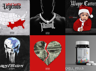 100 Best Rap album cover templates ideas