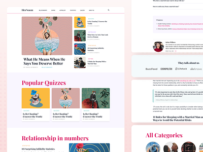 Blog, desktop design desktop love relationship ui ux web design website