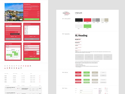 Style guide app brand color colors palette design design system interface style guide ui ui kit ux webdesign website