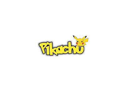 Pikachu Logo Design animation ash banner branding design graphic design illustration logo pikachu pokemon ui vector youtubebanner