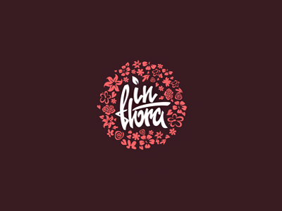 In-Flora flowers logo