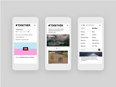 #Together UI Design