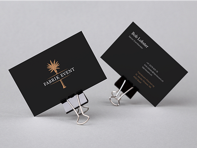 Fabrik Event Business Cards